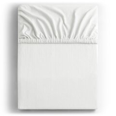 Muotoonommeltu lakana DecoKing Jersey Amber White, 120x200 cm hinta ja tiedot | Lakanat | hobbyhall.fi
