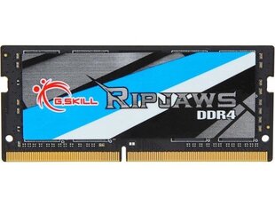 G.Skill Ripjaws DDR4 SODIMM 16GB, 3200MHz, CL18 (F4-3200C18S-16GRS) hinta ja tiedot | Muisti (RAM) | hobbyhall.fi