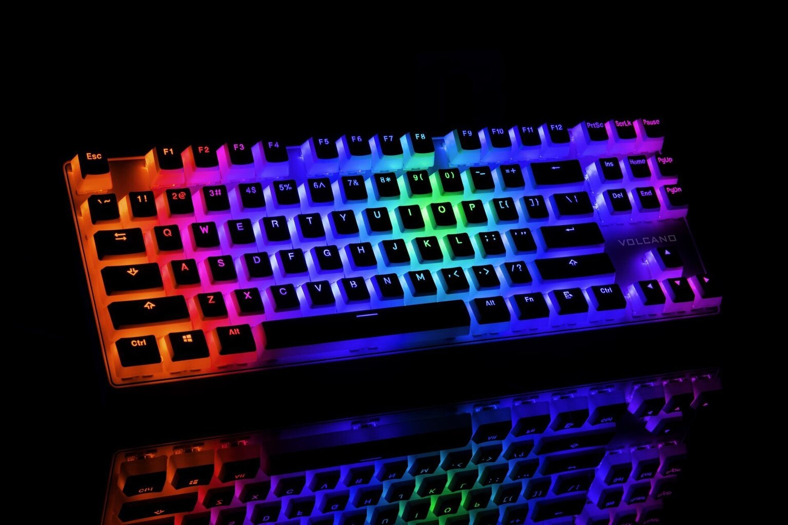 Mode Com K-MC-Lanparty-U-RGB-Blue-200-PU hinta ja tiedot | Näppäimistöt | hobbyhall.fi