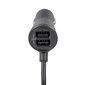 Maxlife MXCC-03 Car Charger 4xUSB Fast charge 5.4A for passengers / Black hinta ja tiedot | Puhelimen laturit | hobbyhall.fi