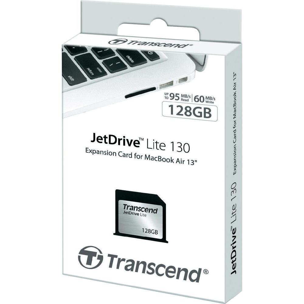 Transcend JetDrive Lite 130 128GB, mallille Apple MacBook Air 13" hinta ja tiedot | Kameran muistikortit | hobbyhall.fi