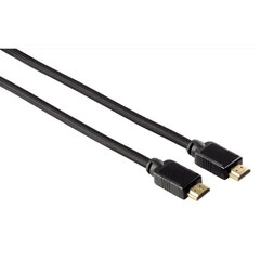 HDMI-kaapeli Hama High Speed HDMI ™ , Uros - Uros, 1,5 m, musta hinta ja tiedot | Kaapelit ja adapterit | hobbyhall.fi