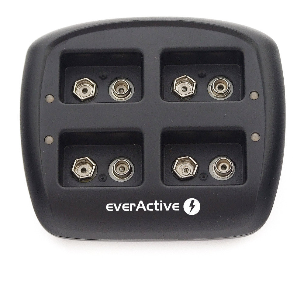 everActive automaattinen 4 x 9V akkulaturi hinta ja tiedot | Paristolaturit | hobbyhall.fi