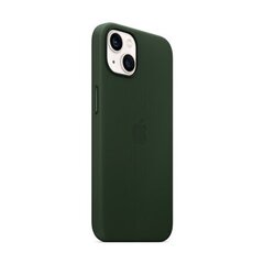 iPhone 13 Leather Case with MagSafe, Sequoia Green hinta ja tiedot | Puhelimen kuoret ja kotelot | hobbyhall.fi
