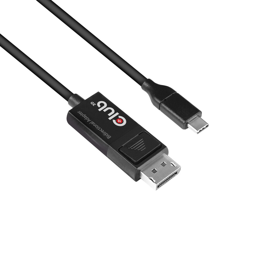 Cable Club 3D TypC 3.1->DP1.4 8K 60Hz St./St. 1,8m hinta ja tiedot | Kaapelit ja adapterit | hobbyhall.fi