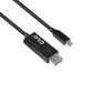 Cable Club 3D TypC 3.1->DP1.4 8K 60Hz St./St. 1,8m hinta ja tiedot | Kaapelit ja adapterit | hobbyhall.fi