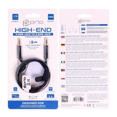 Prio HDMI-HDMI Cable / V2.0 / 4K / 1.8m / Black hinta ja tiedot | Kaapelit ja adapterit | hobbyhall.fi