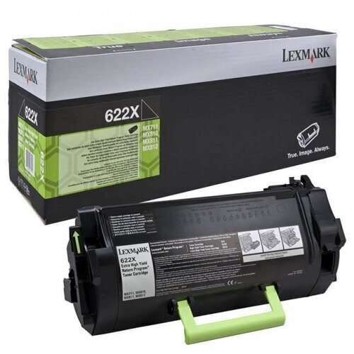 Tulostinkasetti Lexmark 622X (62D2X00) Return, musta hinta ja tiedot | Laserkasetit | hobbyhall.fi