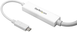 StarTech CDP2DPMM3MW USB-C, 3 m hinta ja tiedot | Kaapelit ja adapterit | hobbyhall.fi