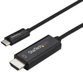 STARTECH 1m USB, C HDMI -kaapeli - musta hinta ja tiedot | Kaapelit ja adapterit | hobbyhall.fi