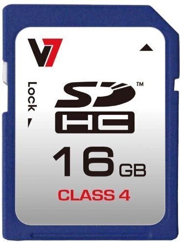 V7 SDHC 16GB hinta ja tiedot | Kameran muistikortit | hobbyhall.fi