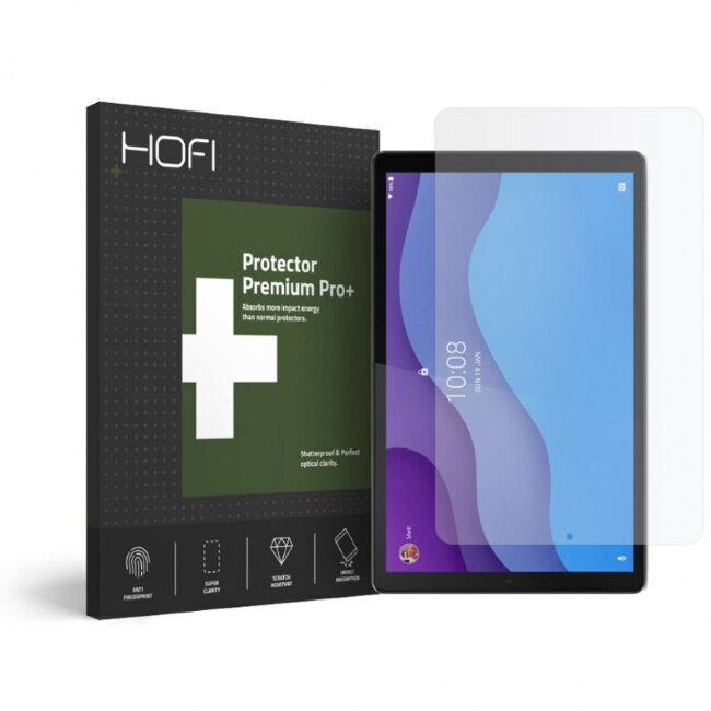 Hofi Tempered Glass 9H PRO+ Extra Shock Screen Protector Lenovo Tab M10 10.1" 2ND GEN TB-X306 hinta ja tiedot | Tablettien lisätarvikkeet | hobbyhall.fi