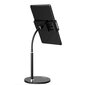 iKaku KSC-463 Metal Adjustable desktop holder for mobile phones / Tablet PC Video WEB calls Black hinta ja tiedot | Puhelintelineet | hobbyhall.fi