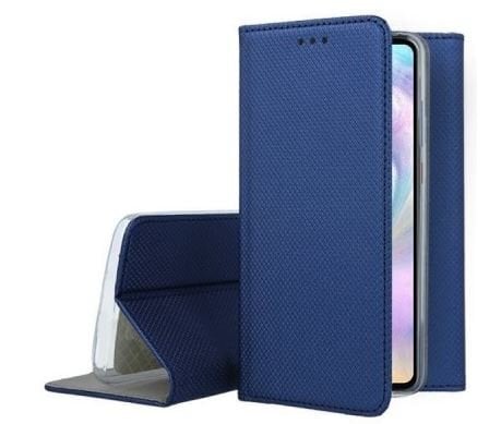 Mocco Smart Magnet Book Case For Samsung Galaxy A22 4G / M22 4G Blue hinta ja tiedot | Puhelimen kuoret ja kotelot | hobbyhall.fi