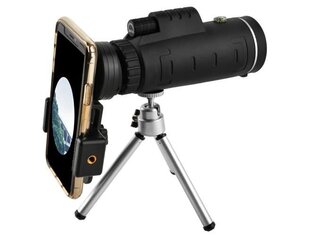 RoGer Tripod Stand / Lens Telescope / Black hinta ja tiedot | Selfie-tikut ja -telineet | hobbyhall.fi