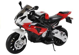 Sähkömoottoripyörä BMW S1000RR, punainen. hinta ja tiedot | Lasten sähköautot | hobbyhall.fi