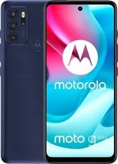 Motorola Moto G60S, 6/128 GB, Dual SIM, Blue hinta ja tiedot | Matkapuhelimet | hobbyhall.fi