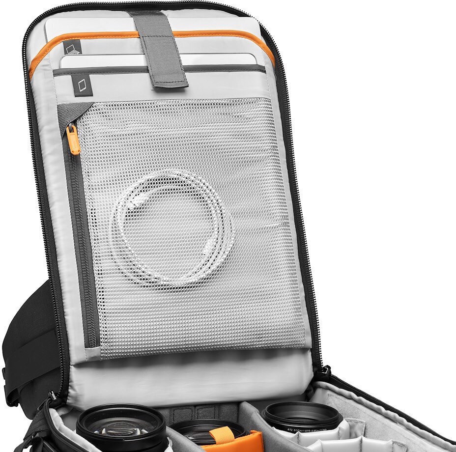 Lowepro reppu Flipside BP 400 AW III, tummanharmaa. hinta ja tiedot | Tietokonelaukut | hobbyhall.fi