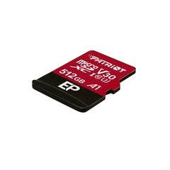Patriot Memory EP V30 A1 512GB MicroSDXC UHS-I Luokka 10 muistikortti PEF512GEP31MCX hinta ja tiedot | Puhelimen muistikortit | hobbyhall.fi