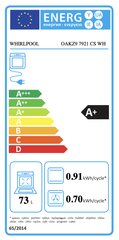 Whirlpool OAKZ 7921 CS WH hinta ja tiedot | Erillisuunit | hobbyhall.fi