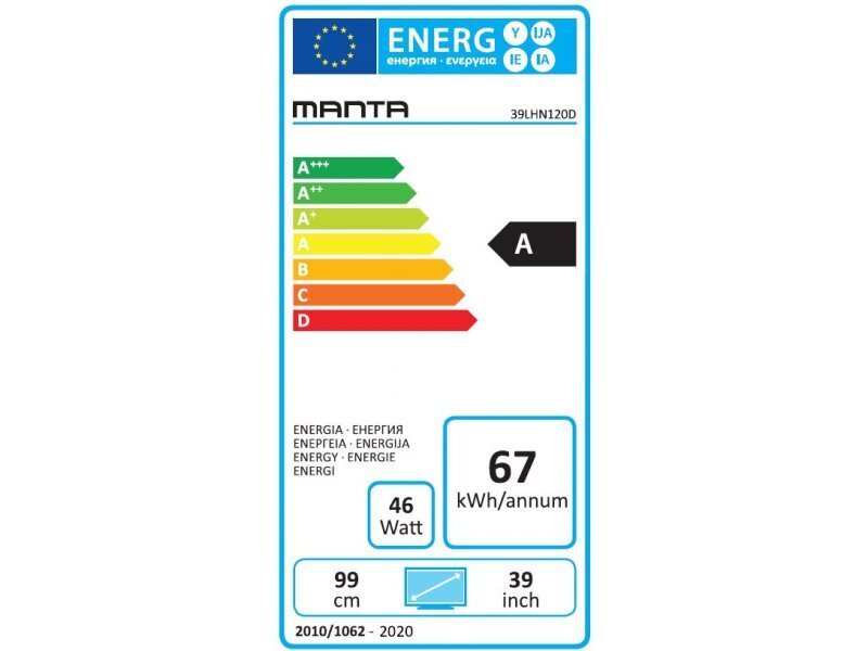 TV Manta 32 tuuman näyttö, 1366x768 HD hinta ja tiedot | Televisiot | hobbyhall.fi