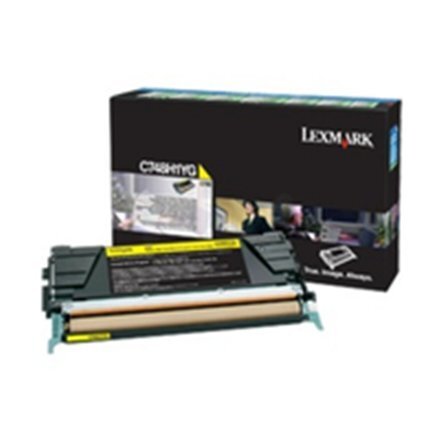 -Lexmark C748, 10K Keltainen värikasetti (10K) hinta ja tiedot | Laserkasetit | hobbyhall.fi