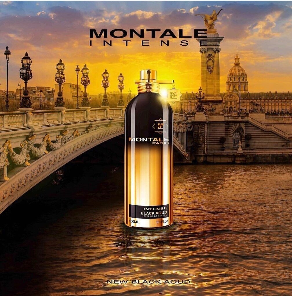 Eau de parfum Montale Paris Intense Black Aoud EDP naisille / miehille100 ml hinta ja tiedot | Naisten hajuvedet | hobbyhall.fi