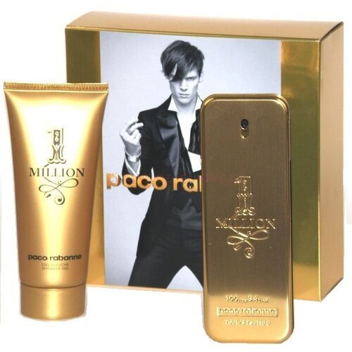 Paco Rabanne 1 Million EDT lahjasetti miehille, 100 ml + 100ml hinta ja tiedot | Miesten hajuvedet | hobbyhall.fi