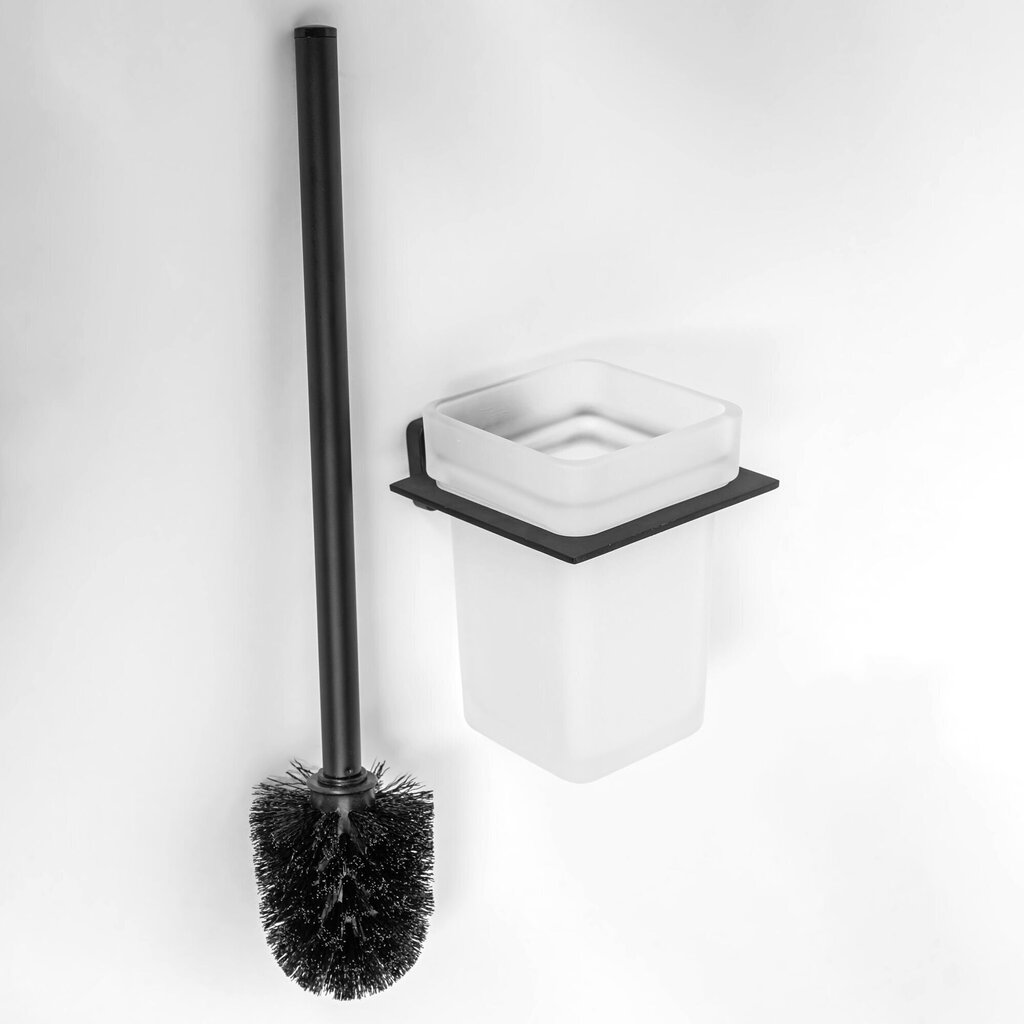 WC-harja REA Oste 07, black hinta ja tiedot | Kylpyhuoneen sisustus | hobbyhall.fi