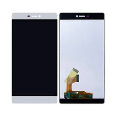 LCD Huawei P8 (valkoinen) hinta ja tiedot | Puhelimen osat ja korjaustyökalut | hobbyhall.fi