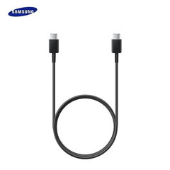 Samsung EP-DA705BBE Universal Type-C - Type-C lataus- ja datakaapeli, musta 1 m (OEM). hinta ja tiedot | Puhelinkaapelit | hobbyhall.fi