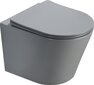 WC-setti Mexen 5in1 Fenix Slim wc-istuimella Rico Rimless Slim, Light grey mat hinta ja tiedot | WC-istuimet | hobbyhall.fi