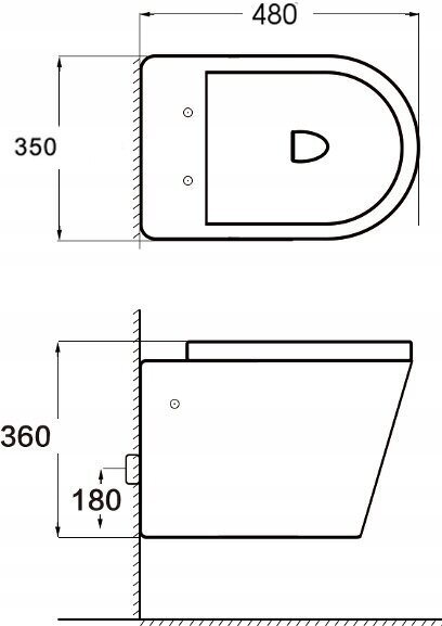 WC-setti Mexen 5in1 Fenix Slim wc-istuimella Rico Rimless Slim hinta ja tiedot | WC-istuimet | hobbyhall.fi