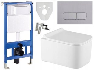 WC-setti Mexen 5in1 Fenix Slim wc-istuimella Elis Rimless Slim hinta ja tiedot | WC-istuimet | hobbyhall.fi