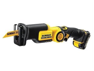 Akkukäyttöinen lineaarisaha Dewalt 10,8V 2,0Ah - DCS310D2 XR hinta ja tiedot | Sahat ja sirkkelit | hobbyhall.fi