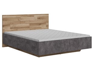 Sänky BRW Arica, 160x200cm, ruskea/valkoinen. hinta ja tiedot | Sängyt | hobbyhall.fi