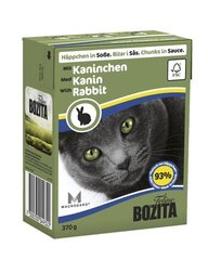 Purkitettu kissanruoka Bozita kaninlihalla, 370 g hinta ja tiedot | Kissanruoka | hobbyhall.fi