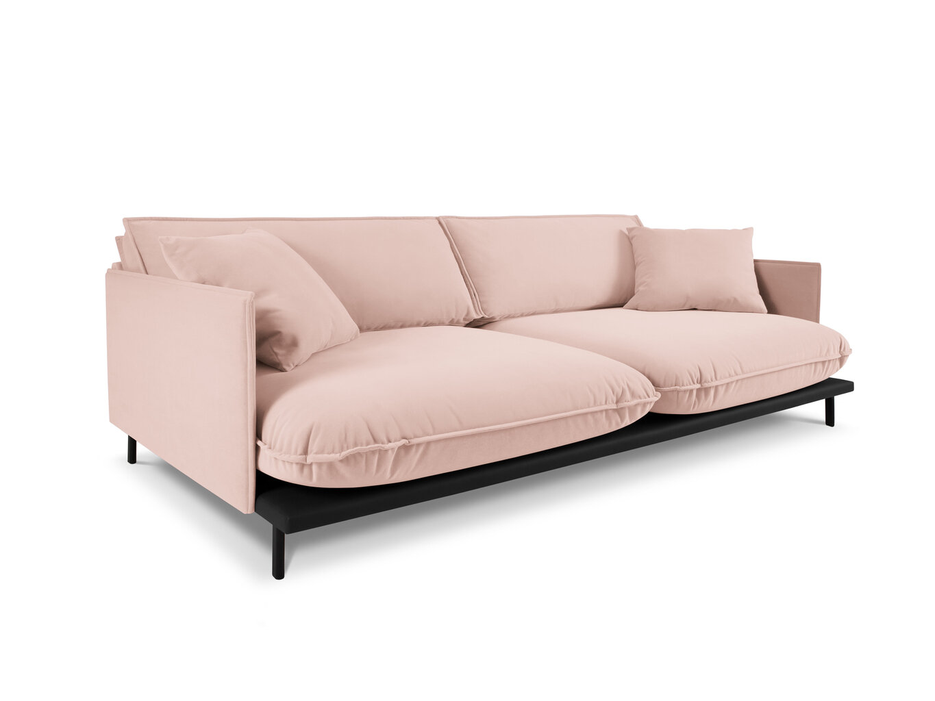 Neljän istuttava sohva Interieurs 86 Auguste, vaaleanpunainen hinta ja tiedot | Sohvat ja vuodesohvat | hobbyhall.fi