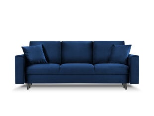Kolmen istuttava sohva Mazzini Sofas Cartadera, sininen/musta hinta ja tiedot | Mazzini Sofas Huonekalut ja sisustus | hobbyhall.fi