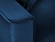 Kolmen istuttava sohva Mazzini Sofas Cartadera, sininen/musta hinta ja tiedot | Sohvat ja vuodesohvat | hobbyhall.fi