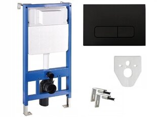 Piilotettu wc-kehys Mexen 4in1 Fenix Slim napilla Napo 02 Black hinta ja tiedot | WC-istuimen lisätarvikkeet | hobbyhall.fi