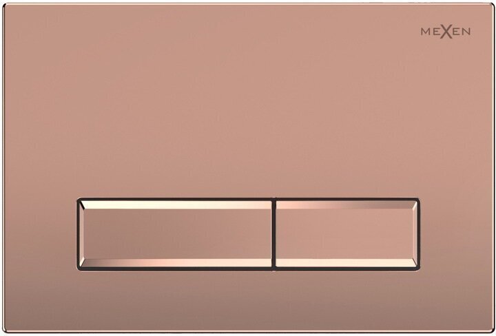 Piilotettu wc-kehys Mexen 4in1 Fenix Slim napilla Fenix 09 Rose Gold hinta ja tiedot | WC-istuimen lisätarvikkeet | hobbyhall.fi