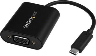 StarTech CDP2VGASA, USB-C - VGA hinta ja tiedot | StarTech Tietokoneiden lisävarusteet | hobbyhall.fi