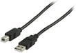 Tulostinkaapeli Valueline VLCB60100B20 USB 2.0 / AB, 2m. hinta ja tiedot | Kaapelit ja adapterit | hobbyhall.fi