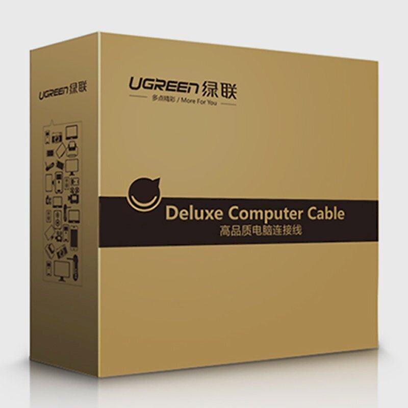 Ugreen Active Kick USB 3.2 Gen 1 -jatkokaapeli (USB 3.0, USB 3.1 Gen 1) 10 m musta (US175) hinta ja tiedot | Adapterit | hobbyhall.fi