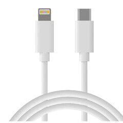 USB Type C -kaapeli - Lightning, 1 m hinta ja tiedot | Kaapelit ja adapterit | hobbyhall.fi