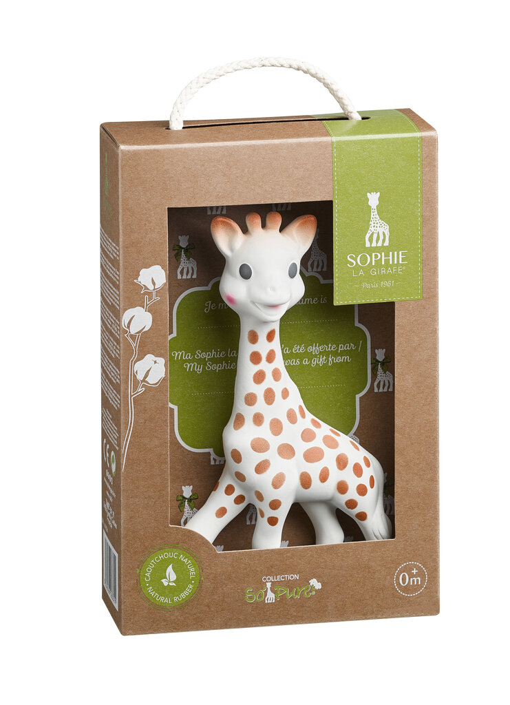 Purulelulahjasetti VULLI, Sophie la girafe So'pure, 616331 hinta ja tiedot | Vauvan lelut | hobbyhall.fi