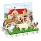 Jigsaw Forest and Farm Animals Quercetti, 0621, 81 kpl hinta ja tiedot | Kehittävät lelut | hobbyhall.fi