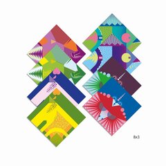 Origami paperit - Dinosaurus, Djeco, DJ08758 hinta ja tiedot | Kehittävät lelut | hobbyhall.fi