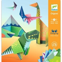 Origami paperit - Dinosaurus, Djeco, DJ08758 hinta ja tiedot | Kehittävät lelut | hobbyhall.fi